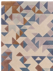Asiatic Rugs Blue Enigma Multi Rug - Image 4 of 6
