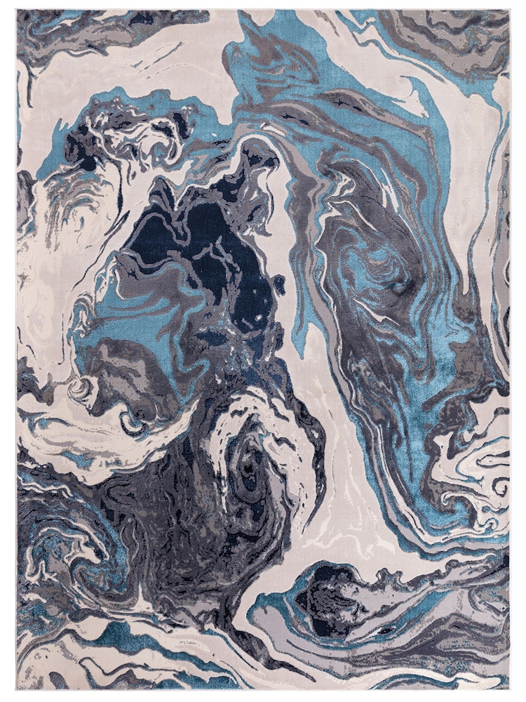 Asiatic Rugs Blue Aurora Rug - Image 2 of 6