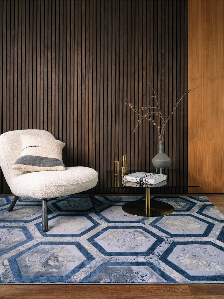 Asiatic Rugs Blue Aurora Rug - Image 1 of 6