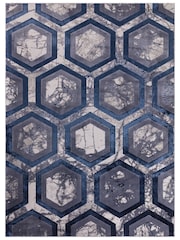 Asiatic Rugs Blue Aurora Rug - Image 2 of 6