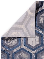 Asiatic Rugs Blue Aurora Rug - Image 5 of 6