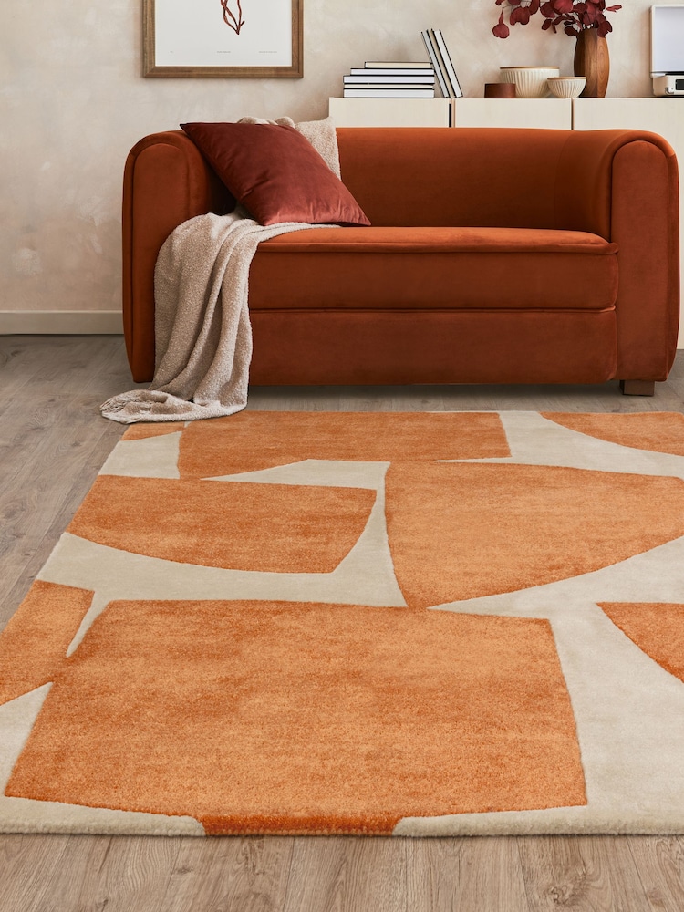 Asiatic Rugs Orange Romy Kite Rug - Image 1 of 6