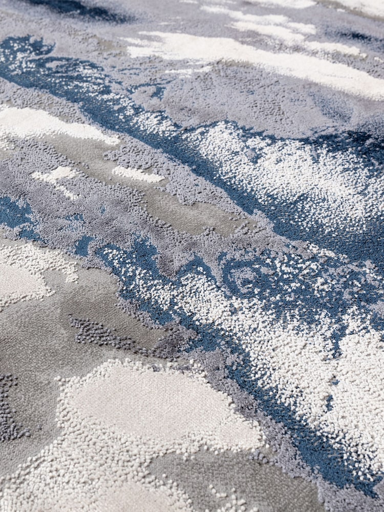 Asiatic Rugs Blue Aurora Rug - Image 6 of 6