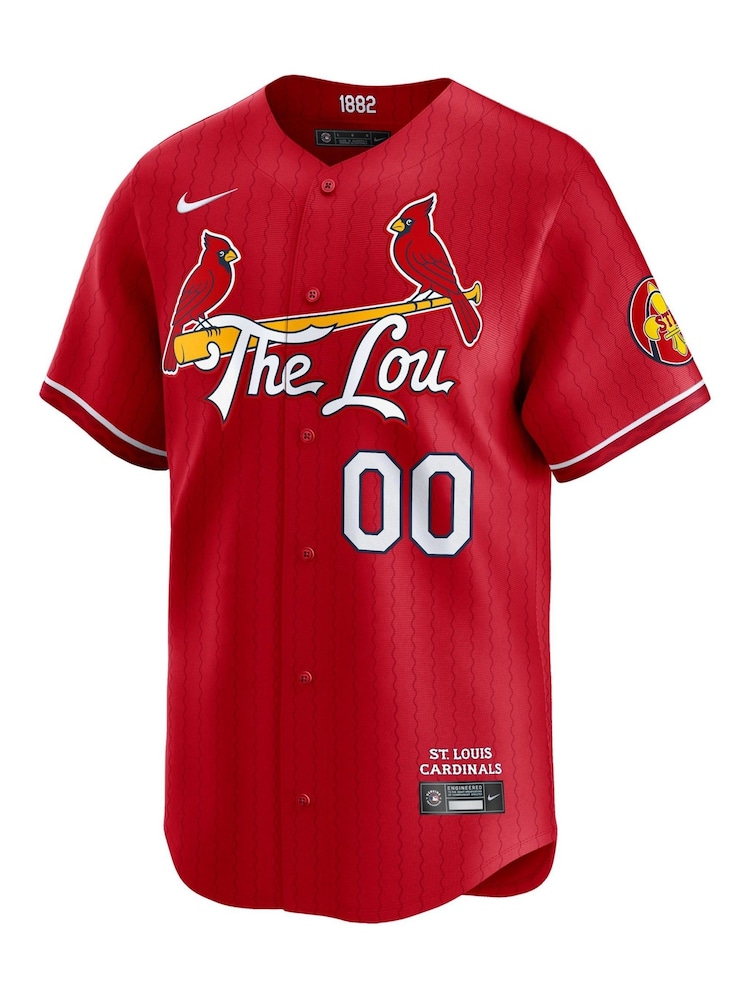 Fanatics Red MLB St. Louis Cardinals Limited City Connect T-Shirt - Image 2 of 3