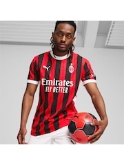 Puma Red 2024-25 AC Milan Home Authentic Shirt - Image 1 of 8