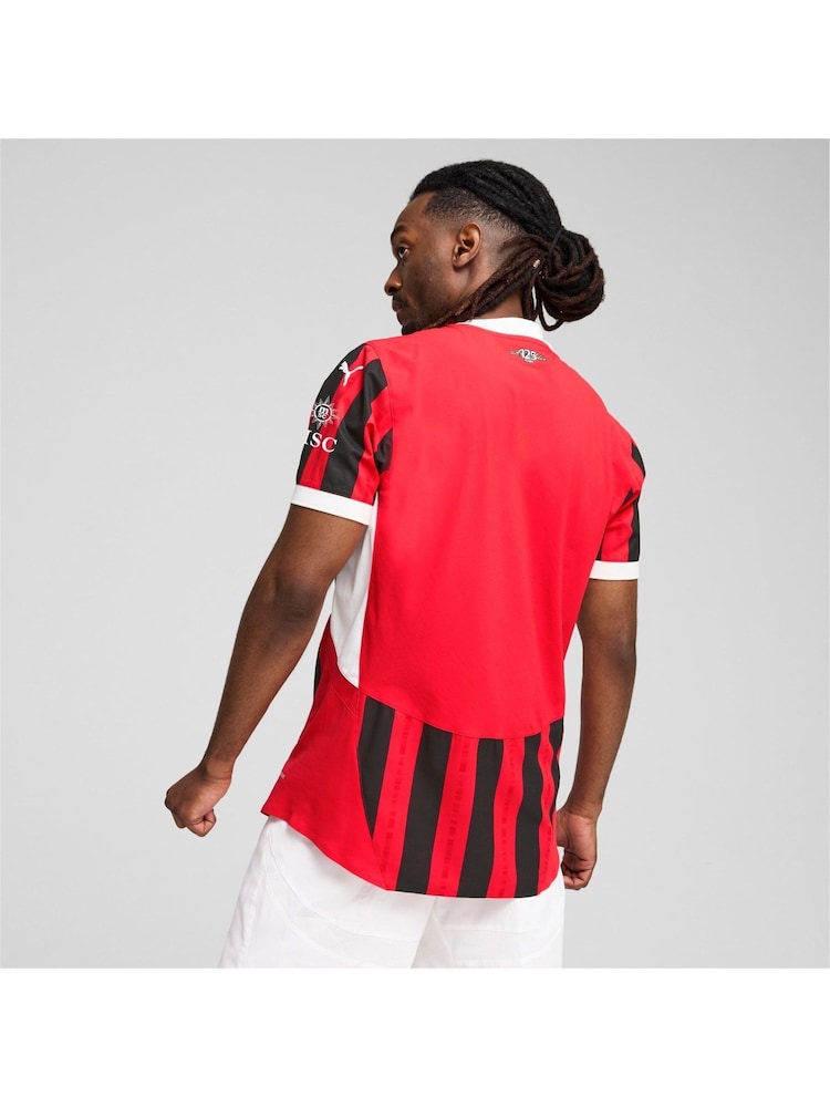 Puma Red 2024-25 AC Milan Home Authentic Shirt - Image 2 of 8