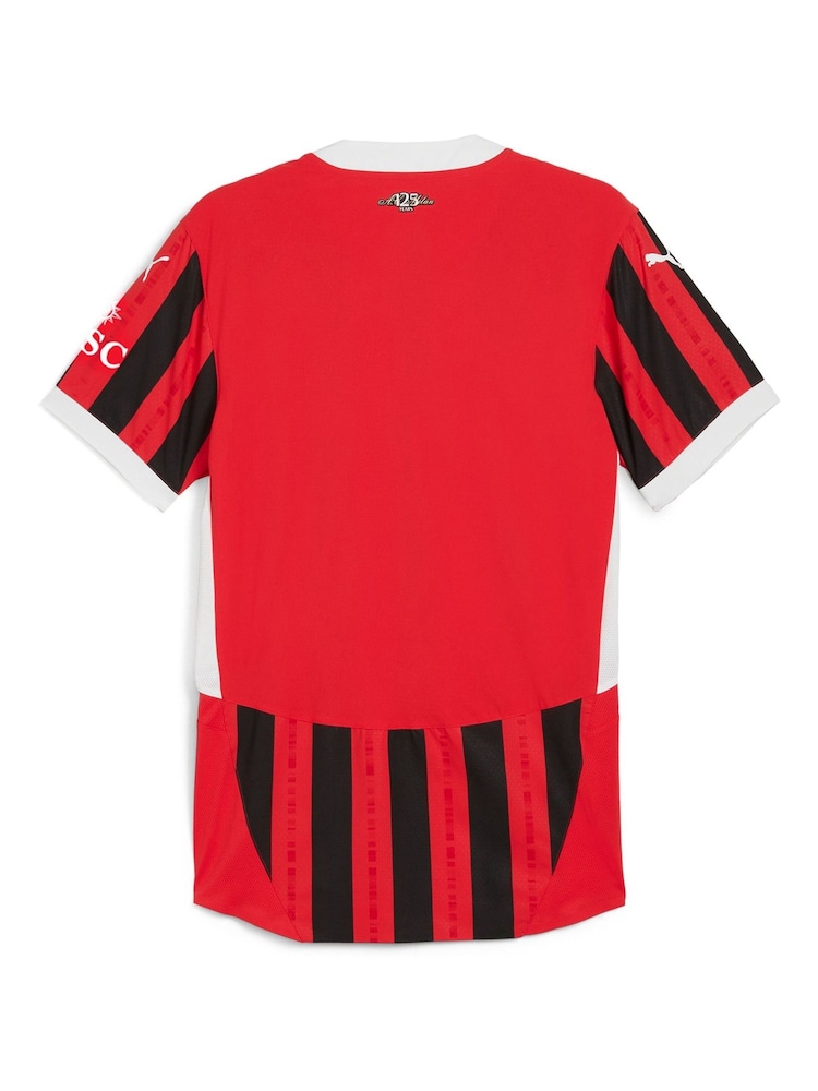 Puma Red 2024-25 AC Milan Home Authentic Shirt - Image 8 of 8