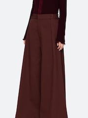 Sea New York Red Kerith Jersey Wide Leg Trousers - Image 13 of 13