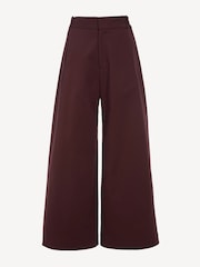 Sea New York Red Kerith Jersey Wide Leg Trousers - Image 7 of 7