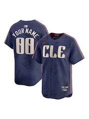 Fanatics Purple MLB Cleveland Guardians Limited City Connect T-Shirt - Image 1 of 3