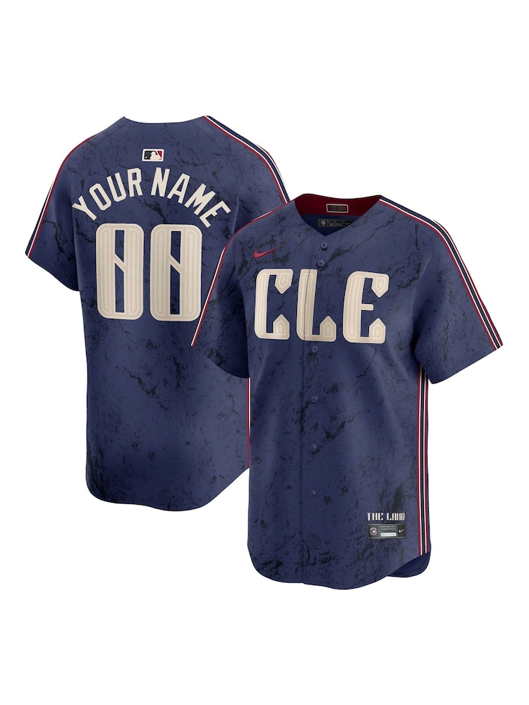 Fanatics Purple MLB Cleveland Guardians Limited City Connect T-Shirt - Image 1 of 3