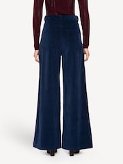 Sea New York Blue Carine Corduroy Wide Leg Jeans - Image 2 of 7