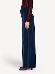 Sea New York Blue Carine Corduroy Wide Leg Jeans - Image 5 of 7