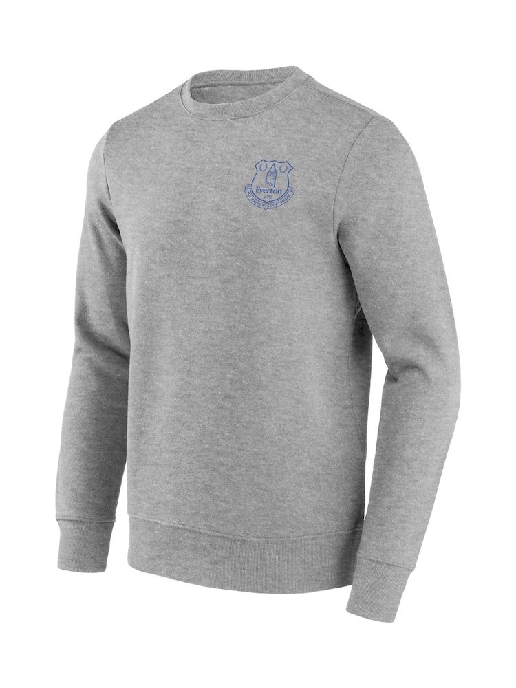 Fanatics Grey Everton Revolve Front & Back Graphic Sweatshirt - Image 2 of 3 Fanatics Grey Everton Revolve Front & Back Graphic Sweatshirt - Image 2 of 3