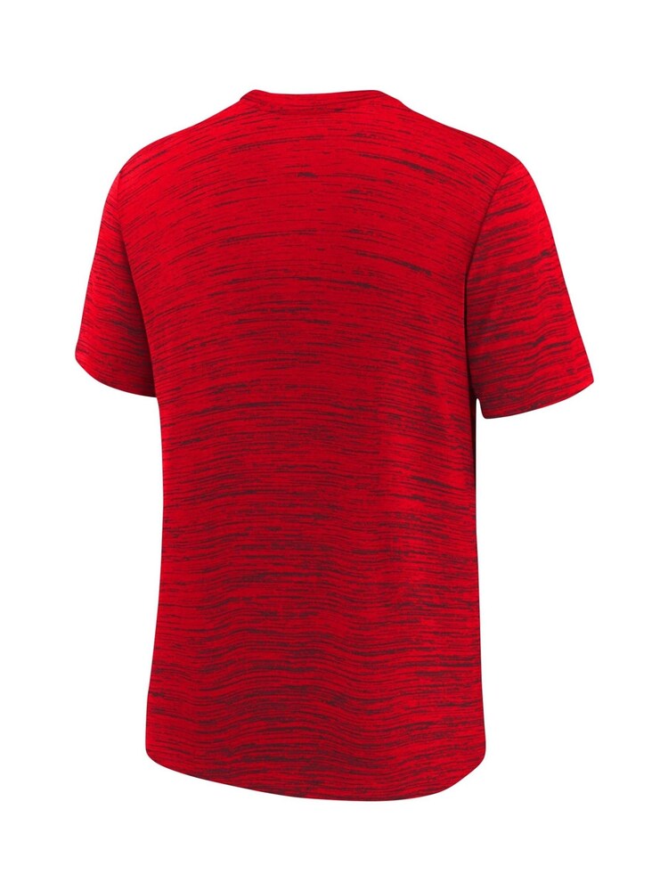 Fanatics Youth Large Red MLB Los Angeles Angels Logo Velocity T-Shirt - Image 2 of 3