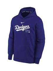 Fanatics Youth Blue MLB Los Angeles Dodgers Practice Velocity T-Shirt - Image 2 of 2
