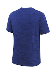 Fanatics Youth Large Blue MLB Chicago Cubs Logo Velocity T-Shirt - Image 3 of 3