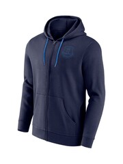 Fanatics Small Blue Everton Essentials Crest Full Zip Hoodie - Image 2 of 3
