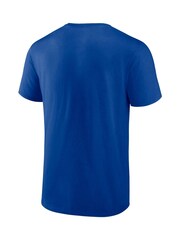 Fanatics Small Blue Everton Essentials Crest 100% Cotton T-Shirt - Image 2 of 2