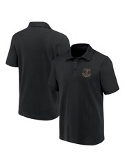 Fanatics Everton Essentials 100% Cotton Black Polo Shirt - Image 1 of 3
