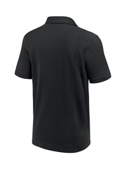 Fanatics Everton Essentials 100% Cotton Black Polo Shirt - Image 3 of 3