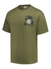 Fanatics Green Chelsea Hawaiian 100% Cotton T-Shirt - Image 2 of 3