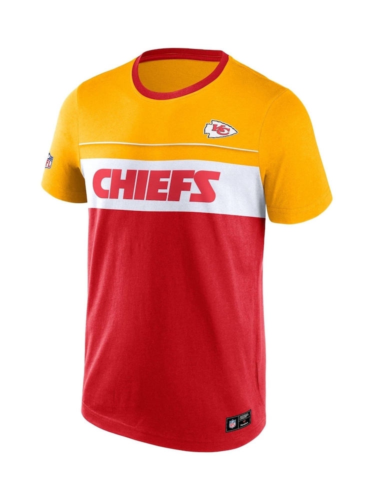 Fanatics Orange NFL Kansas City Chiefs Foundation 100% Cotton T-Shirt - Image 2 of 3