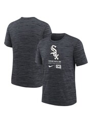 Fanatics Youth Large MLB Chicago White Sox Logo Velocity Grey T-Shirt - Image 1 of 3