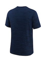 Fanatics Youth Large Blue MLB New York Yankees Logo Velocity T-Shirt - Image 2 of 3
