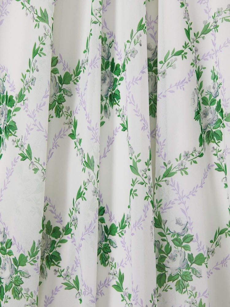 Florere Sheer Sleeve Cape Detail Maxi Dress - Image 6 of 6