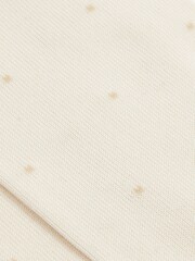 Reiss Oatmeal Mario Spot Polka Dot Socks - Image 3 of 3