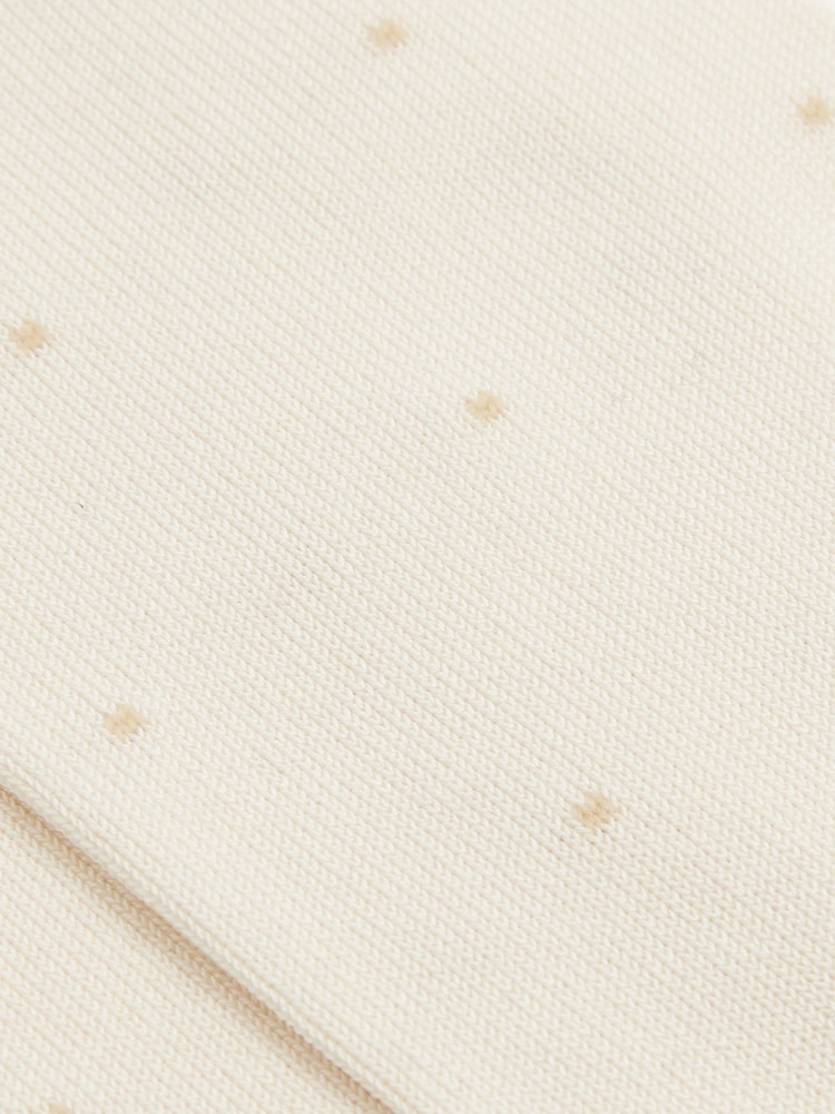 Reiss Oatmeal Mario Spot Polka Dot Socks - Image 3 of 3