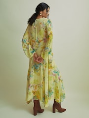 Florere Asymmetric Midi Dress - Image 4 of 7