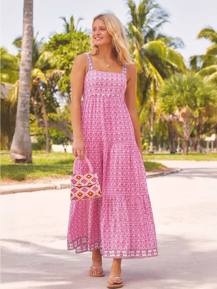 Aspiga Pink Tabitha Maxi Dress - Image 1 of 8