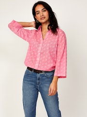 Aspiga Pink 100% Cotton Cecilia Shirt - Image 1 of 4