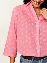 Aspiga Pink 100% Cotton Cecilia Shirt - Image 3 of 4