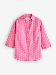 Aspiga Pink 100% Cotton Cecilia Shirt - Image 4 of 4