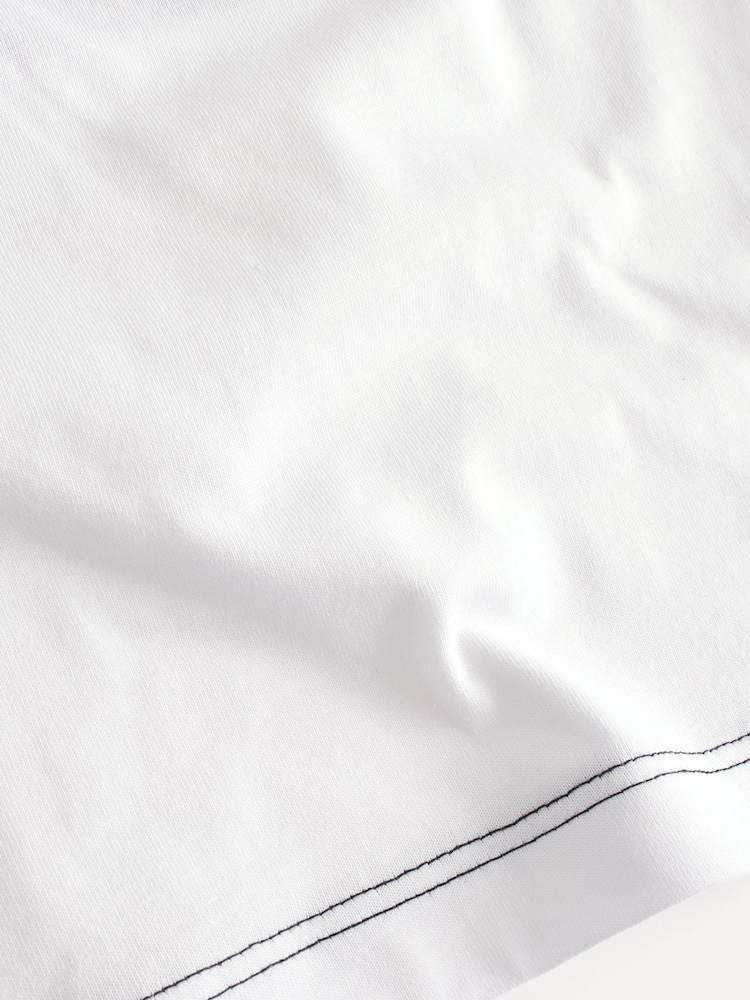 Missoni Logo Zig Zag Graphic Short Sleeve White T-Shirt - Image 6 of 6
