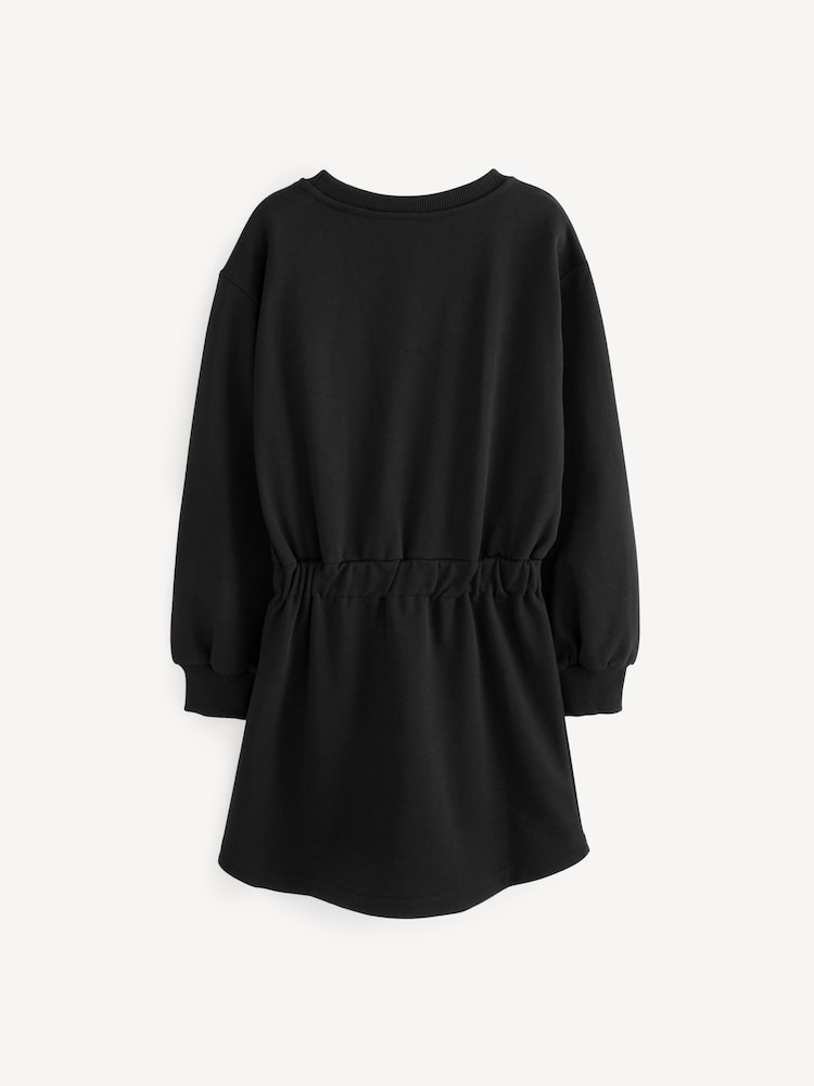 Balmain Kids Logo Jersey Jumper Dress - Image 2 of 4