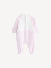 Balmain Kids Logo Baby Sleepsuit And Hat Set - Image 2 of 9