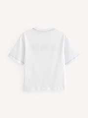 Missoni Logo Short Sleeve White T-Shirt - Image 2 of 6