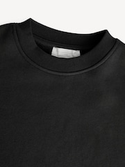 Stella McCartney Kids Logo Sleeve Black Sweatshirt - Image 3 of 6