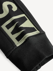 Stella McCartney Kids Logo Sleeve Black Sweatshirt - Image 4 of 6