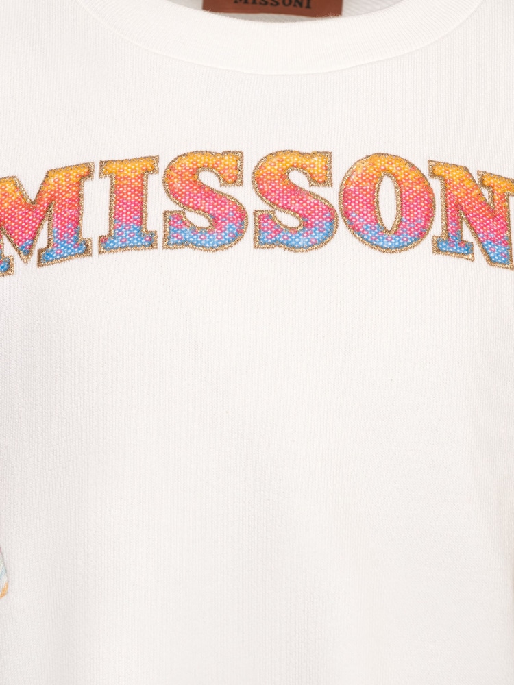 كريمي - فستان متعدد الألوان بنمط متعرج من Missoni - صورة 3 من 3 كريمي - فستان متعدد الألوان بنمط متعرج من Missoni - صورة 3 من 3