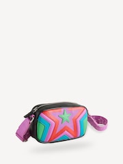 Stella McCartney Kids Pink Star Pattern Shoulder Bag - Image 2 of 6