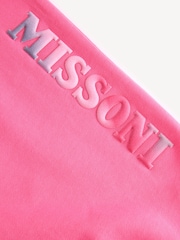 Missoni Pink Logo Joggers - Image 3 of 6