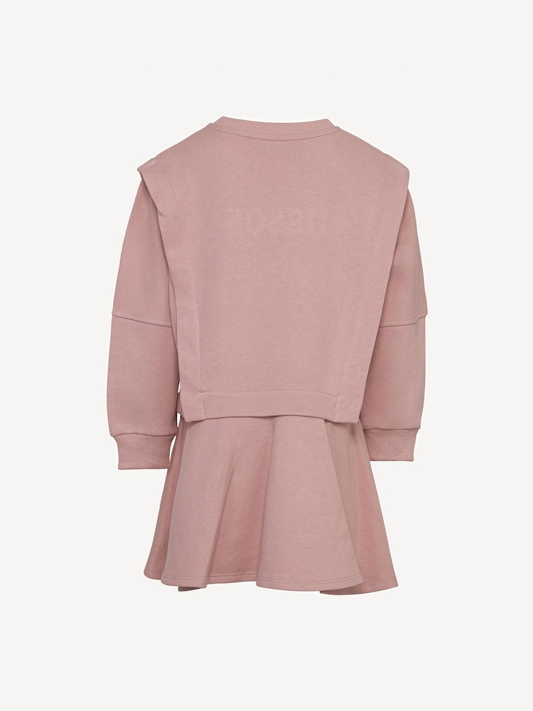Missoni Pink Logo Jersey Dress - Image 2 of 3