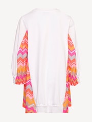 Missoni Logo Multicolour Zig Zag Pattern Panel Jumper Dress - Image 2 of 3