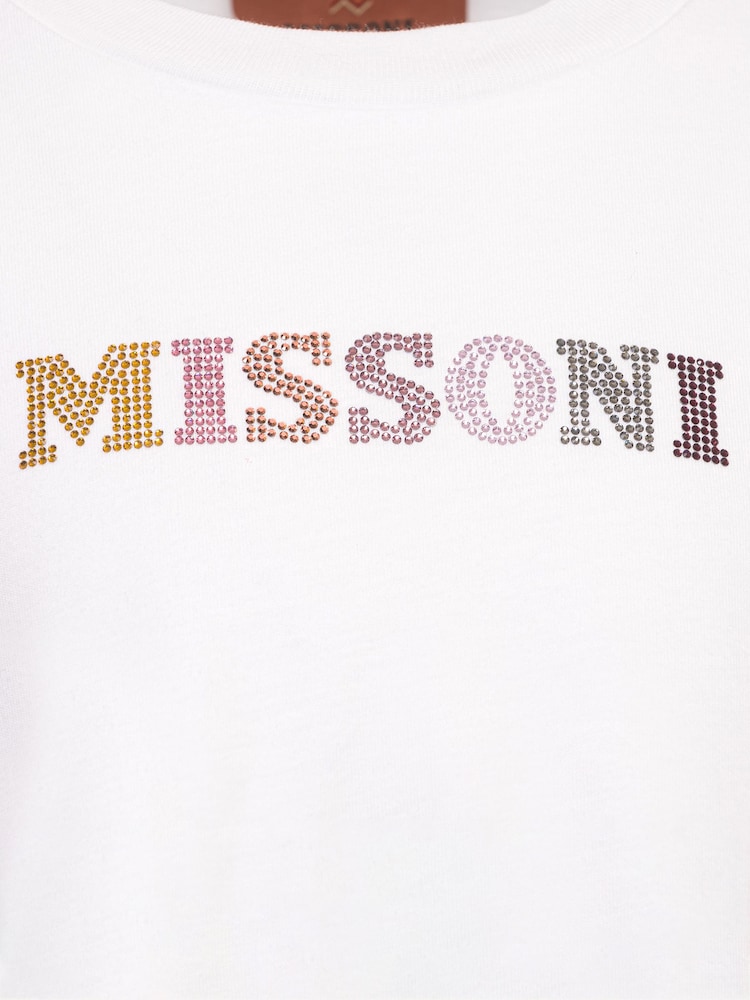 Missoni Logo Multicolour Zig Zag Pattern Panel Jumper Dress - Image 3 of 3