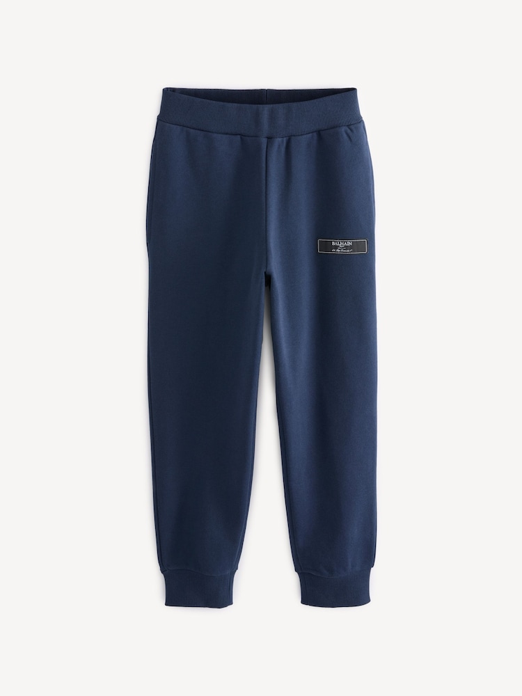 أزرق - Balmain Kids Logo Joggers - صورة 1 من 6